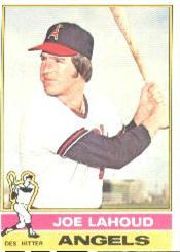 1976 Topps Baseball Cards      612     Joe Lahoud